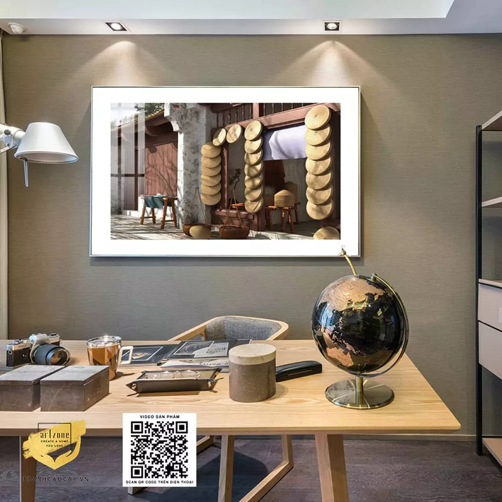 Tranh Hà Nội Xưa Mica AZ1-0984