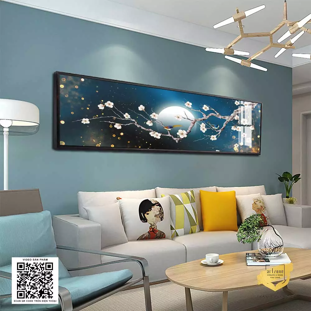 Tranh Mica cao cấp cho phòng ngủ