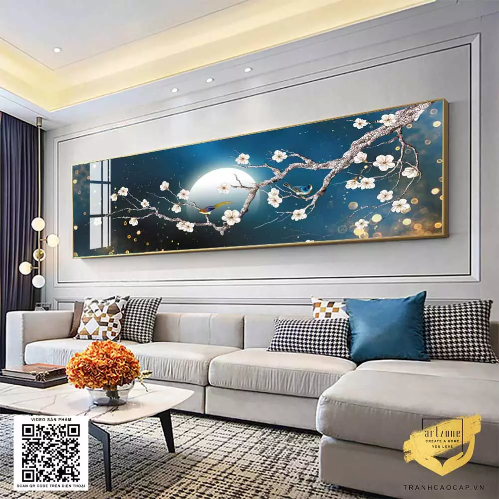 Tranh treo phòng ngủ cao cấp