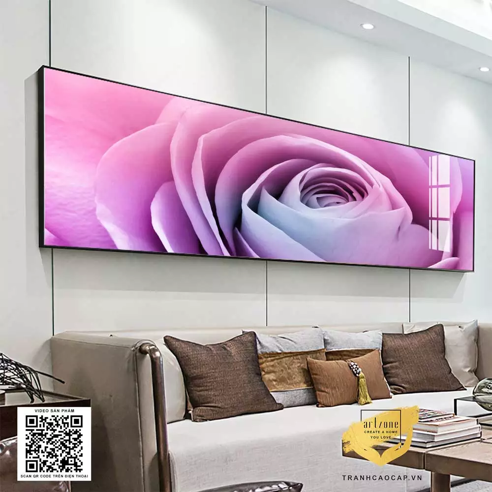 Tranh treo tường kích thước phù hợp