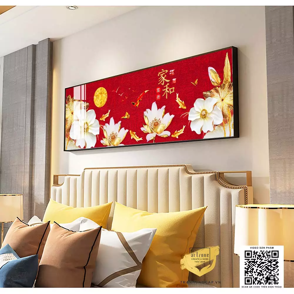 Bức tranh AZ1-0586 với chất liệu Mica cao cấp