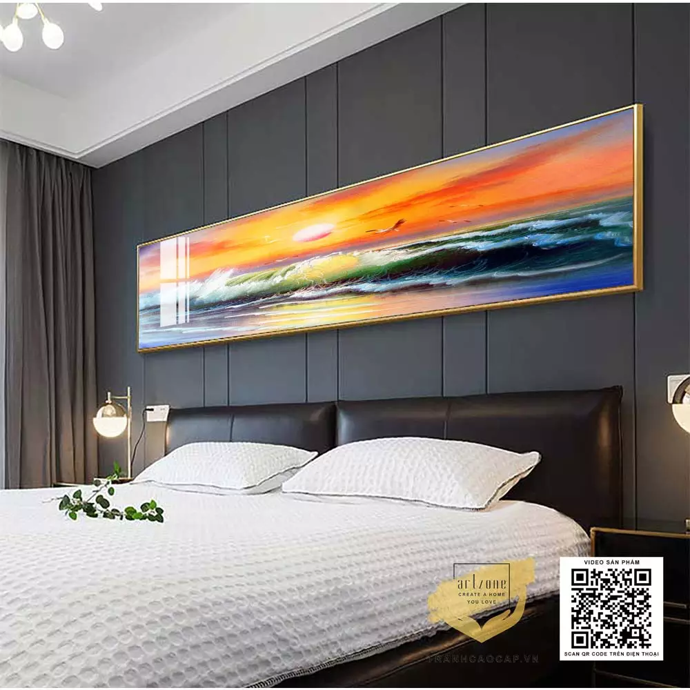 Ý nghĩa của bức tranh hoàng hôn trong phòng ngủ Ý nghĩa của bức tranh hoàng hôn trong phòng ngủ