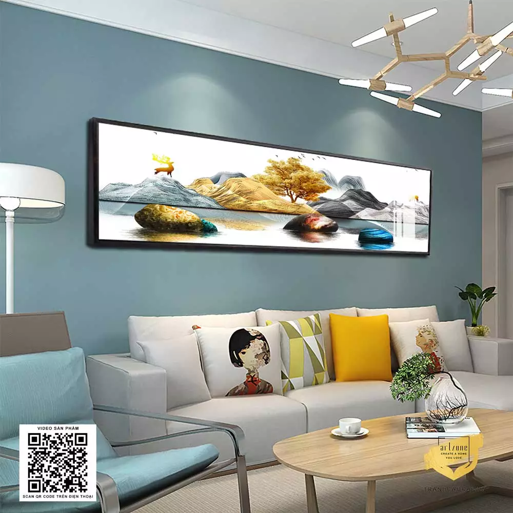 Tranh treo tường - điểm nhấn hoàn hảo cho phòng ngủ