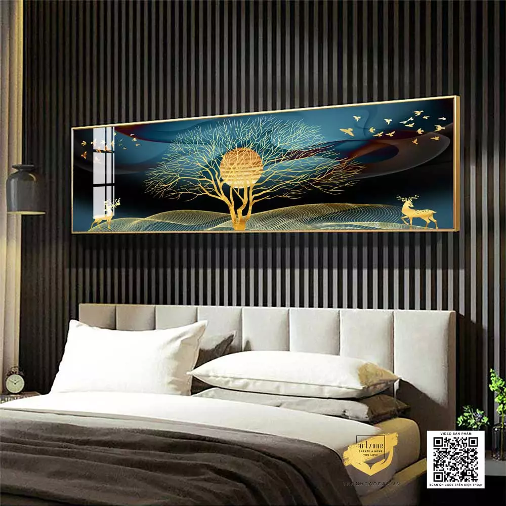 Tranh mica AZ1-0733-MICA - Lựa chọn hoàn hảo cho phòng ngủ của bạn