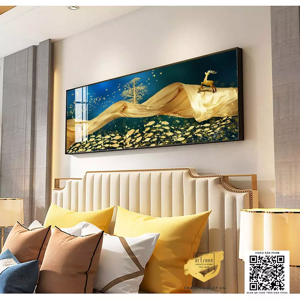 Tranh Mica - Sự lựa chọn hoàn hảo cho phòng ngủ Ưu điểm của tranh Mica trong trang trí