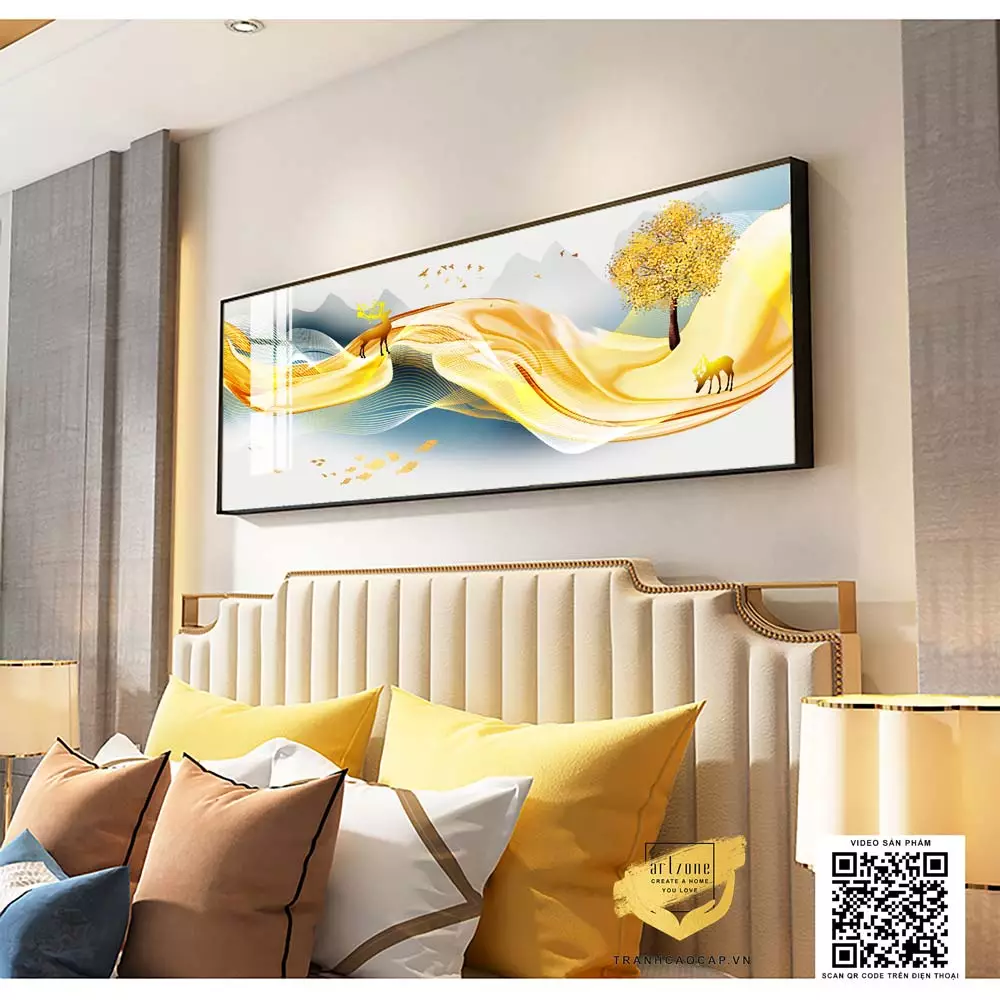 Bài trí tranh phòng ngủ hợp lý tạo nên không gian hài hòa Bài trí tranh phòng ngủ hợp lý tạo nên không gian hài hòa