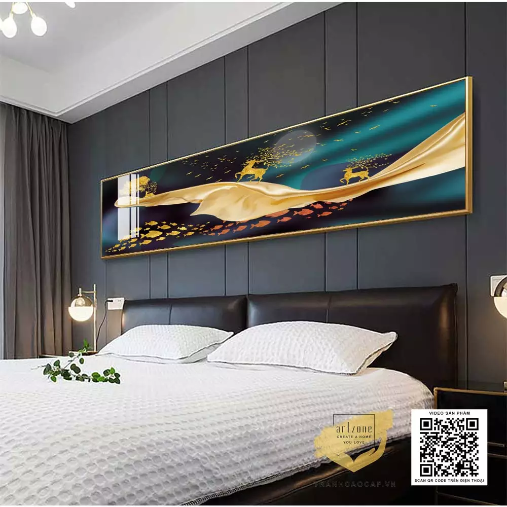 Tranh phong cảnh thiên nhiên cho phòng ngủ