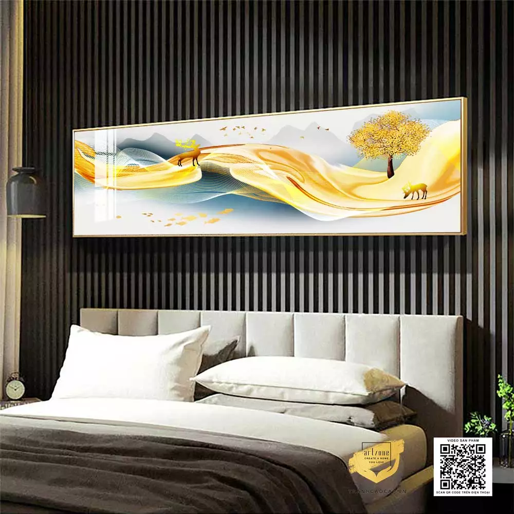 Bức tranh mang ý nghĩa phong thủy tốt đẹp, mang lại may mắn và tài lộc Bức tranh mang ý nghĩa phong thủy tốt đẹp, mang lại may mắn và tài lộc
