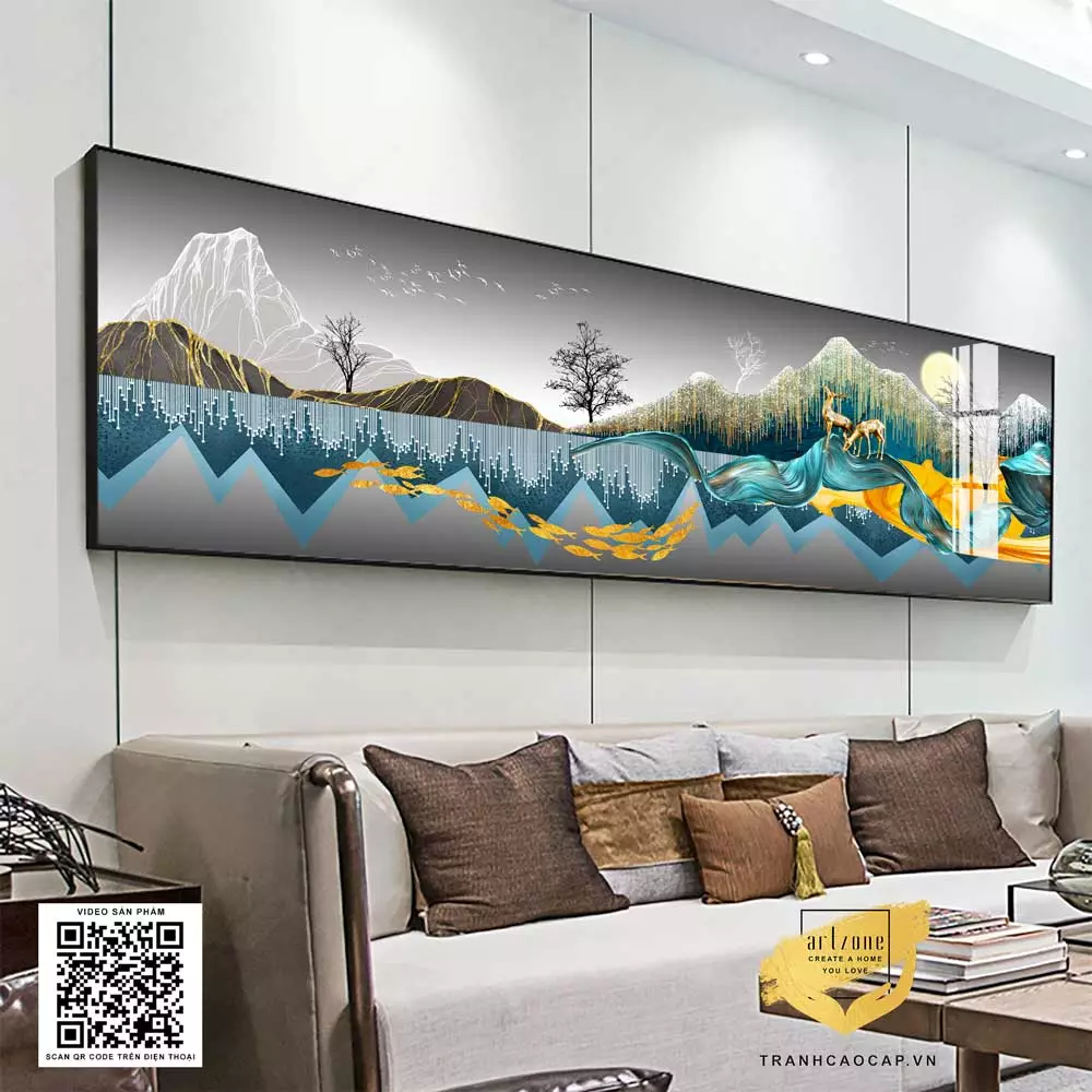 Ánh sáng tranh Ánh sáng làm nổi bật vẻ đẹp của tranh