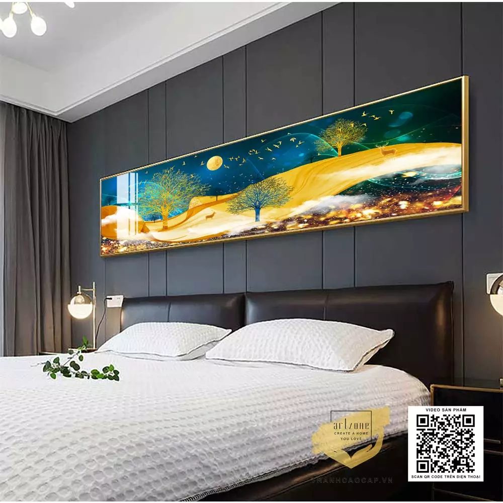 Chọn kích thước tranh phù hợp với không gian