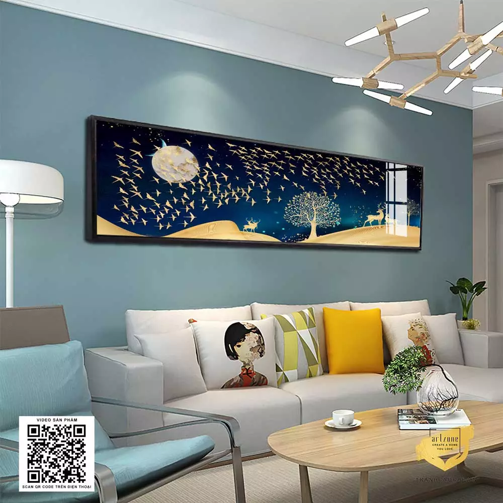Lựa chọn kích thước tranh phù hợp