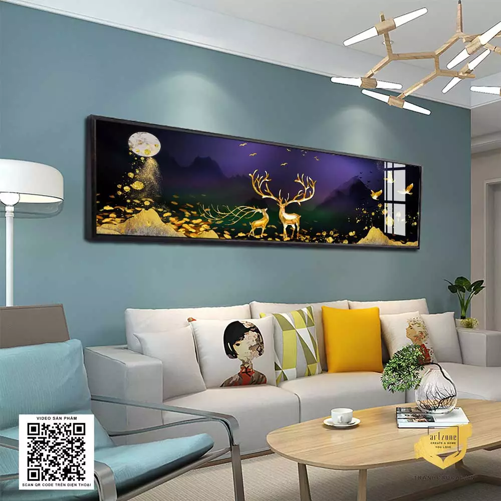 Gợi ý vị trí treo tranh lý tưởng trong phòng ngủ