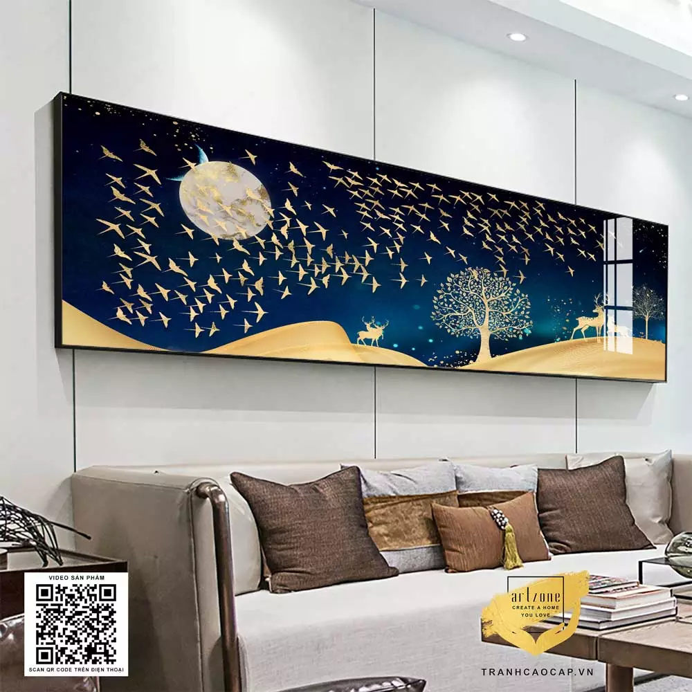 Tạo bố cục hài hòa cho tranh treo tường