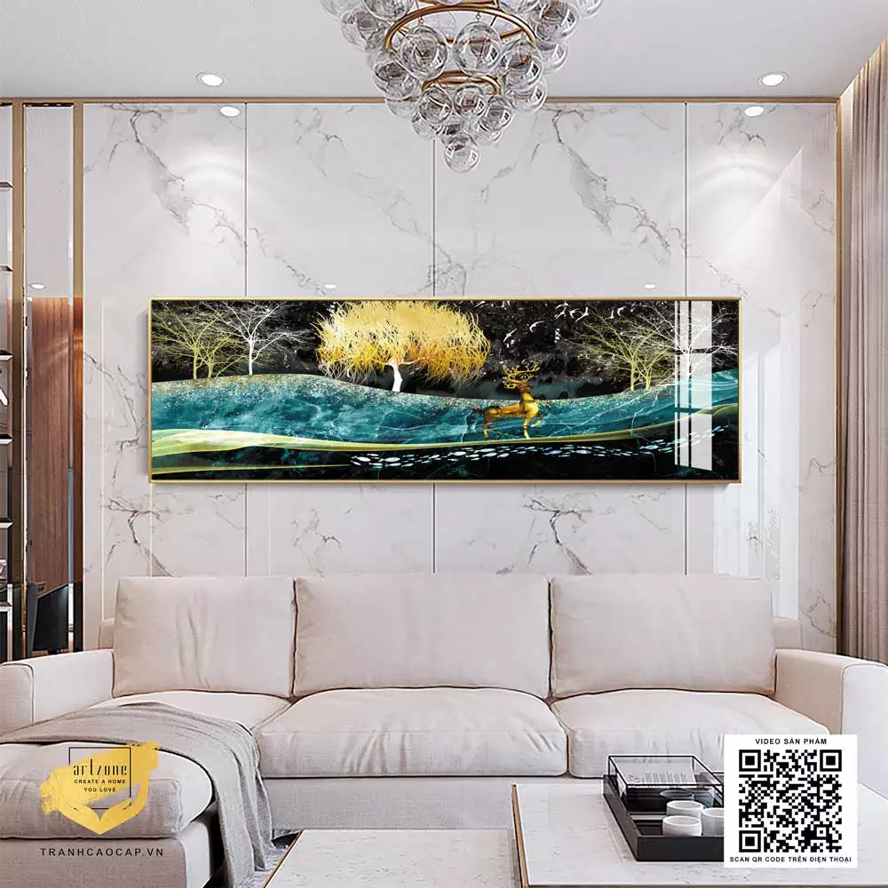 Yếu tố ánh sáng trong trang trí tranh
