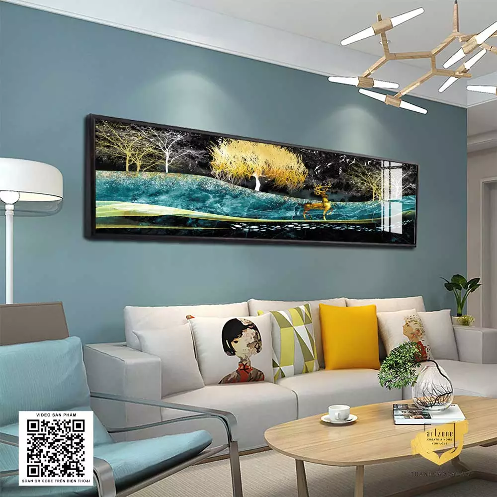 Số lượng tranh treo trên tường