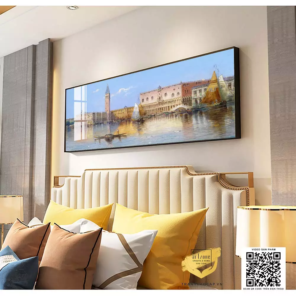 Ưu điểm của tranh Mica treo phòng ngủ