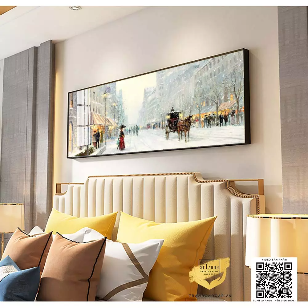 Tranh treo tường phòng ngủ phong cảnh London