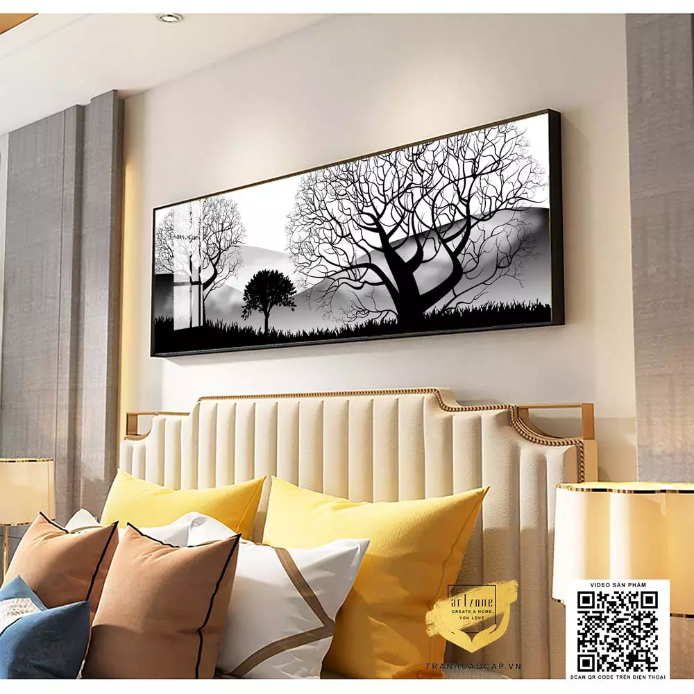 Ý nghĩa sâu sắc của bức tranh Phong Cảnh Mùa Đông - Cây Thay Lá