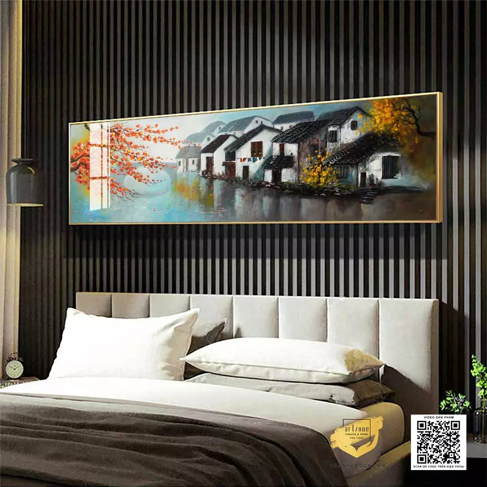 Bề mặt sáng bóng của tranh mica