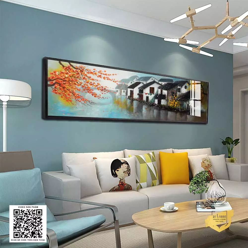 Phòng ngủ trở nên thư giãn hơn với tranh mica