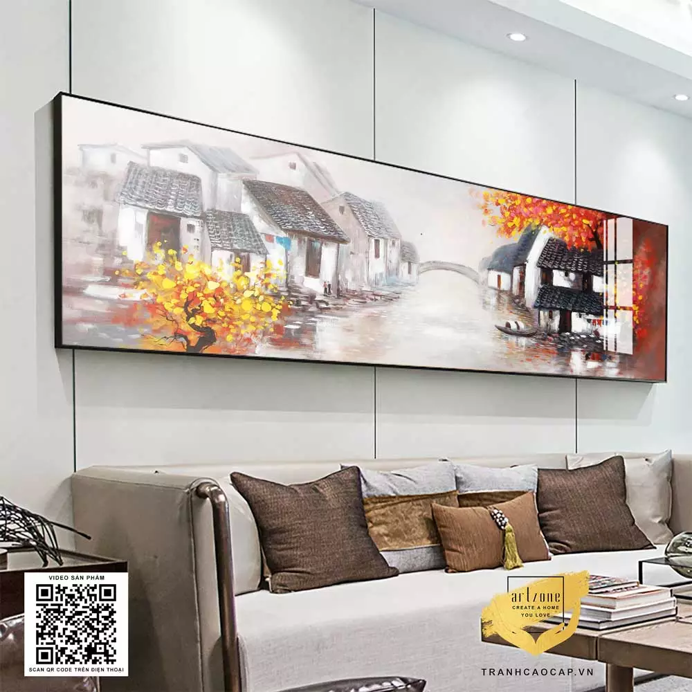 Tranh phong cảnh AZ1-0673 - Lựa chọn hoàn hảo cho phòng ngủ Tranh phong cảnh AZ1-0673 - Lựa chọn hoàn hảo cho phòng ngủ