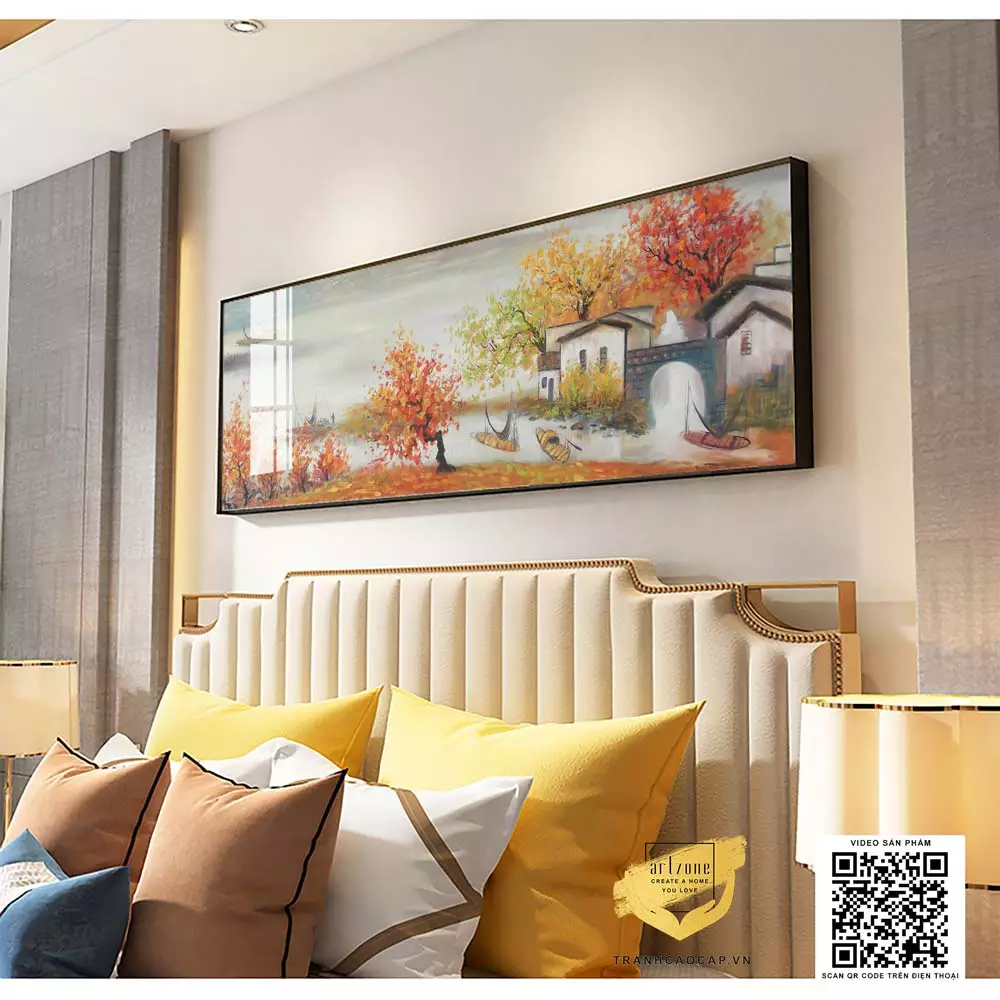 Tranh phong cảnh hợp phong cách nội thất