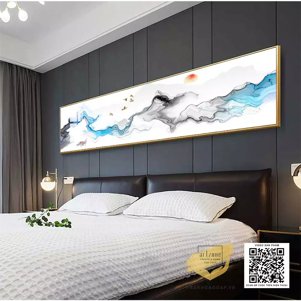 Chất liệu Mica mang lại độ sắc nét và sống động cho bức tranh