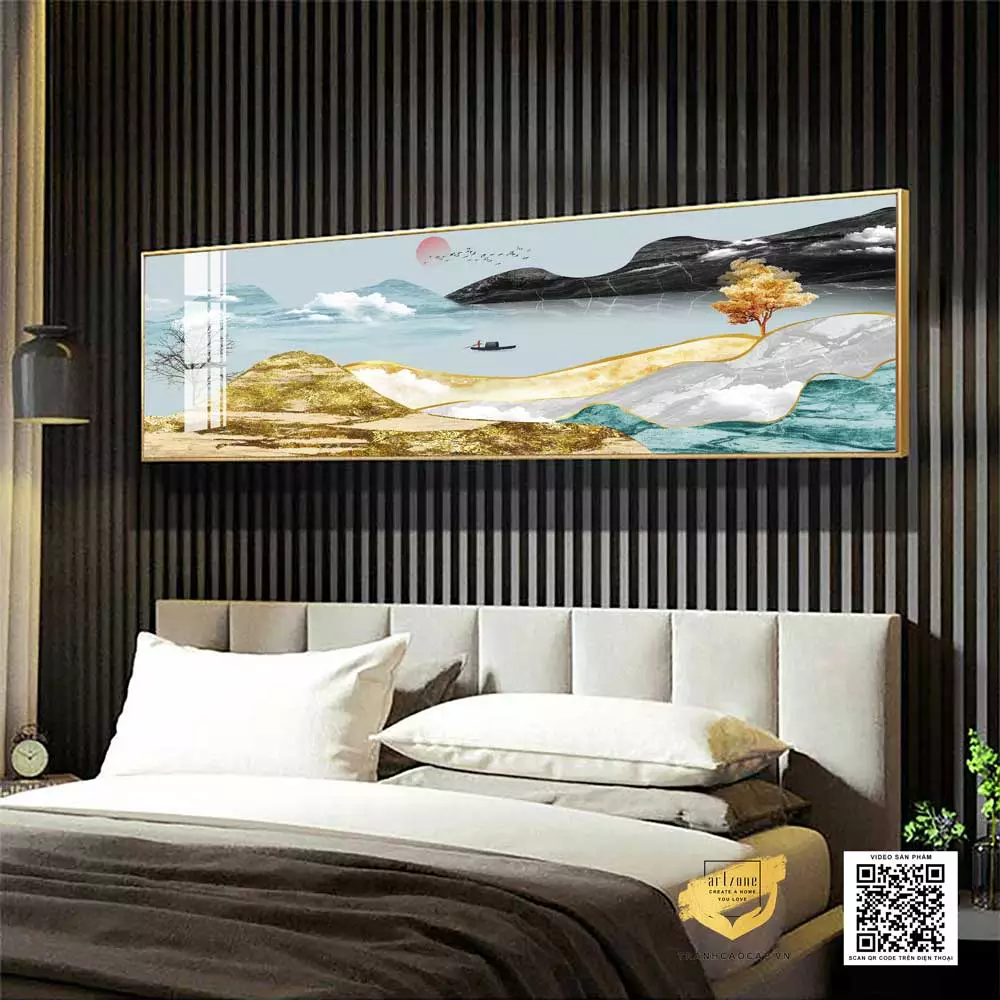 Nội dung tranh thư giãn và nhẹ nhàng cho phòng ngủ