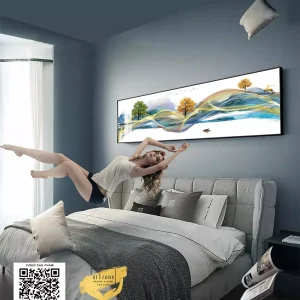 Phá Bỏ Mọi Giới Hạn: Những Ý Tưởng Tranh Treo Tường Phòng Ngủ Độc Đáo & Phi Truyền Thống