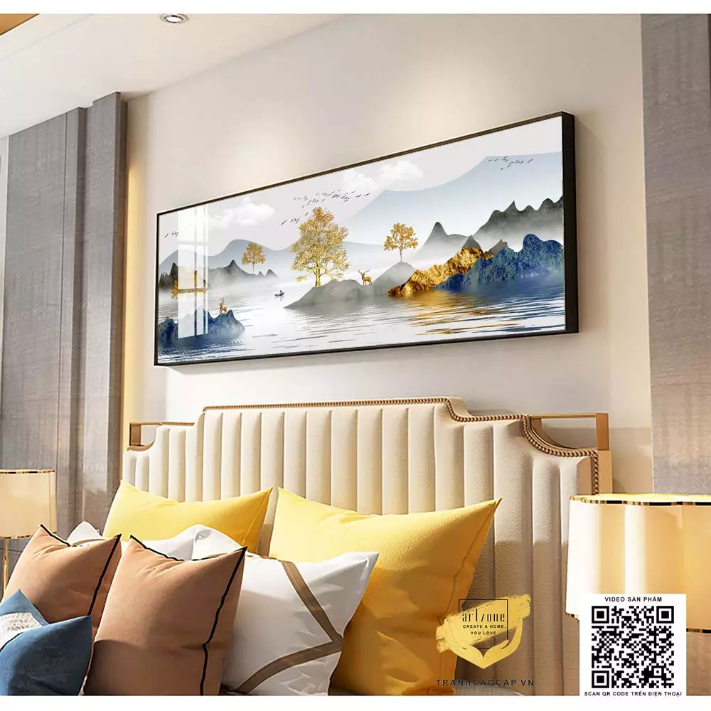 Sự tương tác giữa con người và thiên nhiên trong bức tranh