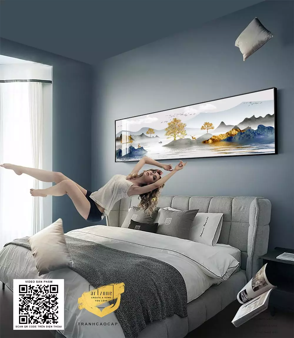 Chọn kích thước tranh phù hợp với không gian