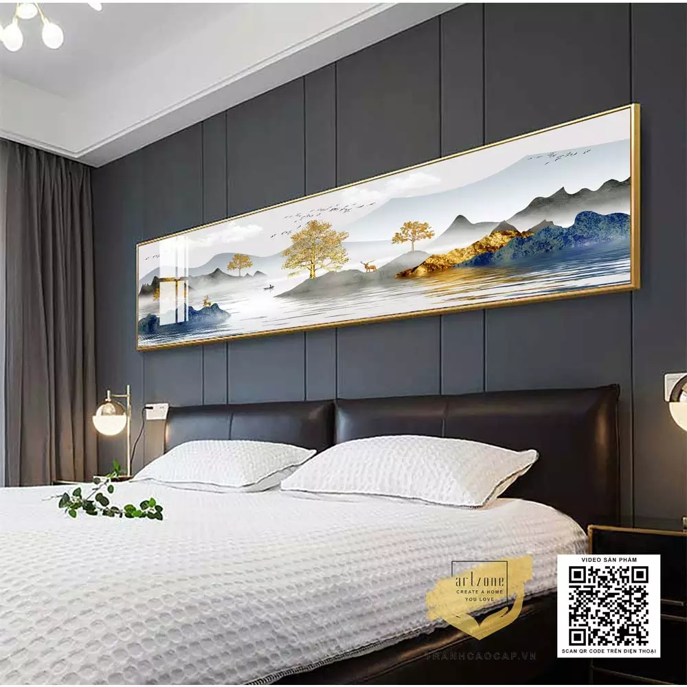 Độ cao treo tranh lý tưởng