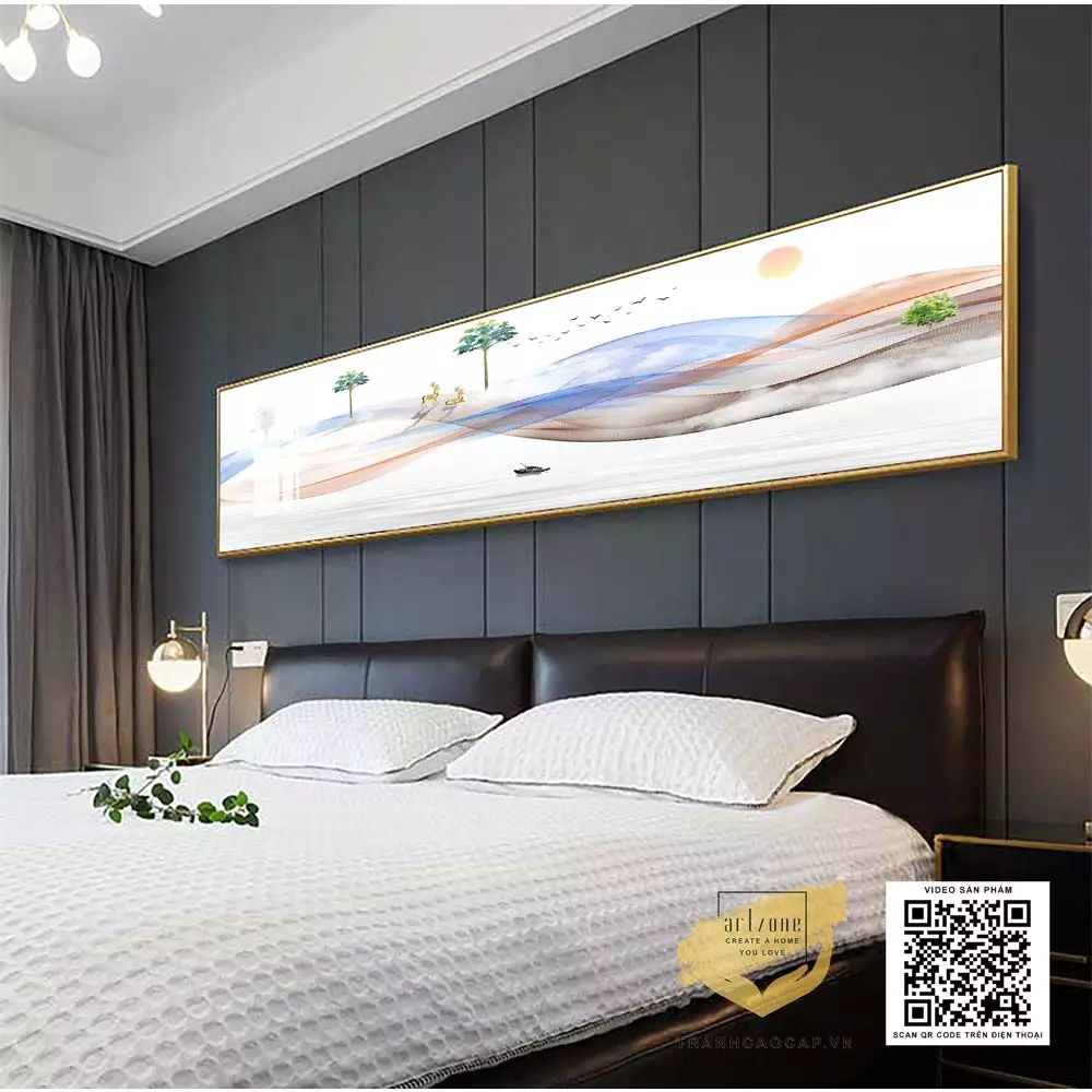 Cách khắc phục lỗi khi treo tranh phòng ngủ