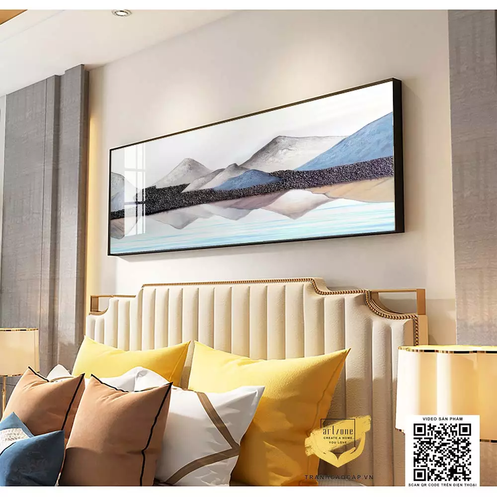 Tranh mica AZ1-0606 phù hợp với phong cách hiện đại
