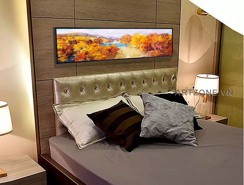 Treo tranh trong phòng ngủ để có giấc ngủ ngon