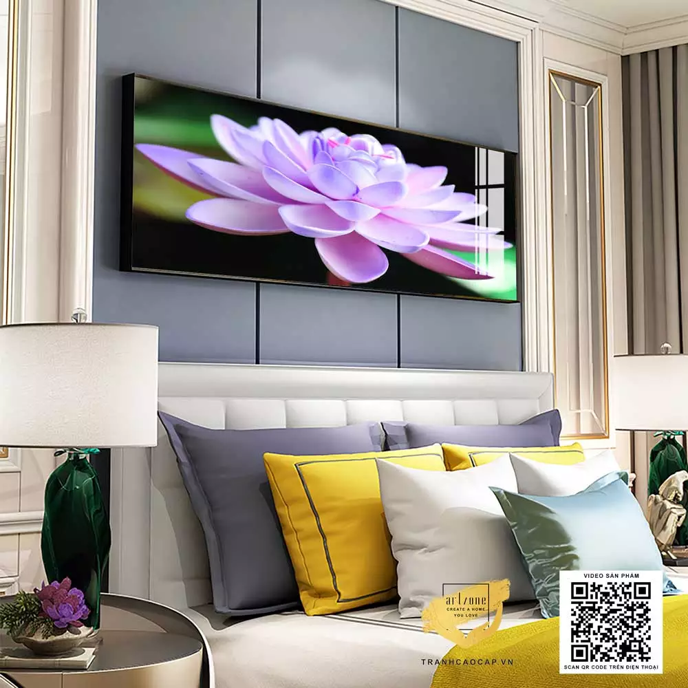 Treo tranh đúng cách tạo sự cân đối cho không gian