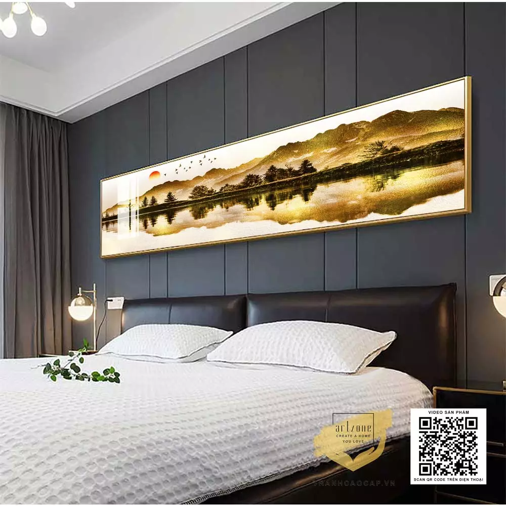 Không chú trọng đến yếu tố ánh sáng khi treo tranh