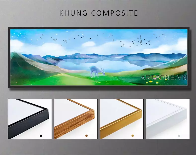 Chọn tranh phong cảnh sơn thủy hữu tình phù hợp với phong thủy