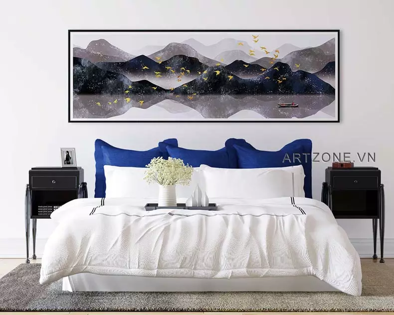 Tranh treo phòng ngủ cao cấp