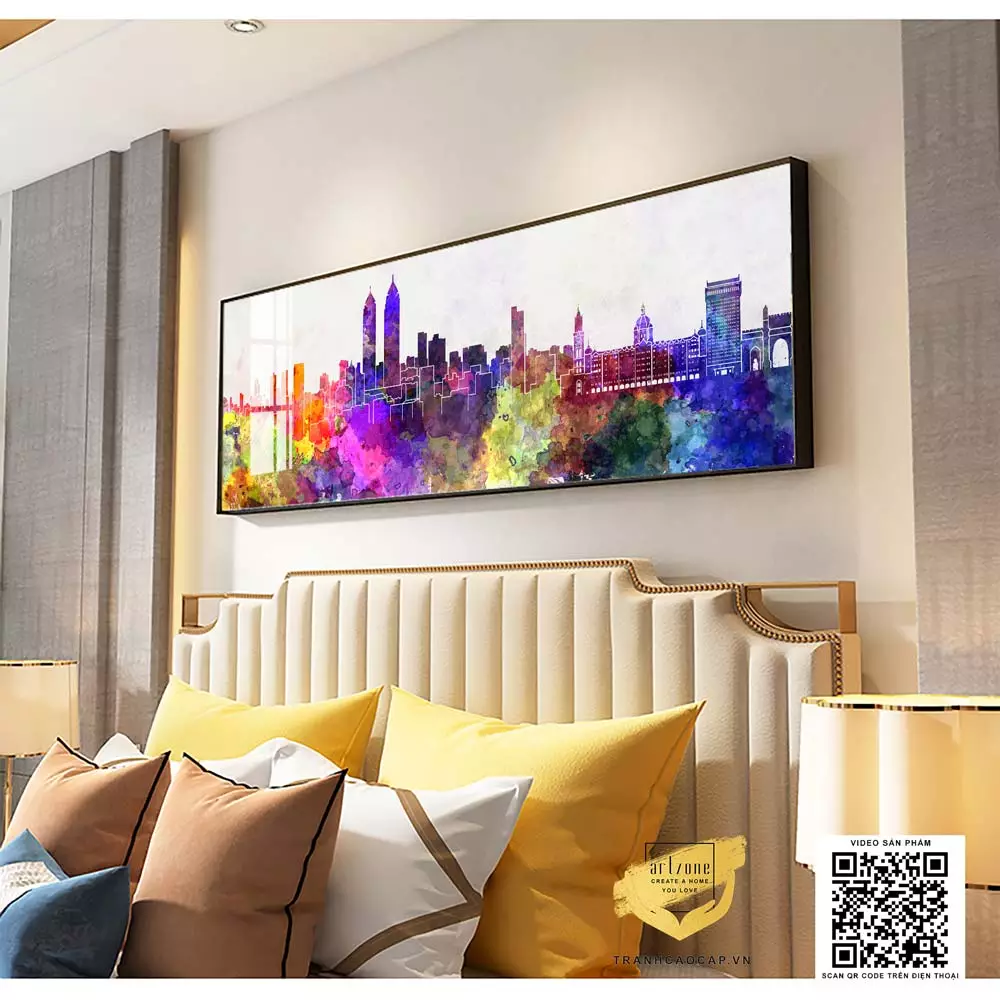Lựa chọn kích thước tranh phù hợp với không gian
