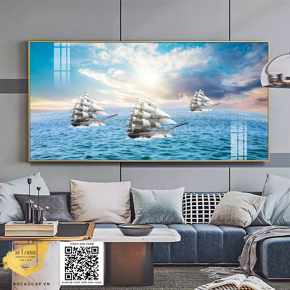 Ưu điểm của tranh Thuận Buồm chất liệu Mica