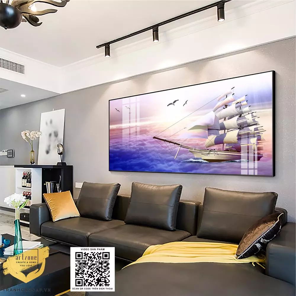 Lỗi chọn kích thước tranh không phù hợp