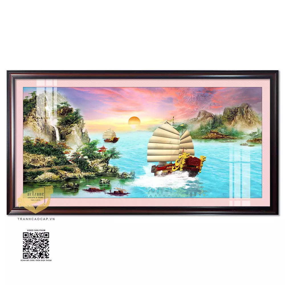 Tranh Thuận Buồm Xuôi Gió - Biểu Tượng Của Thành Công