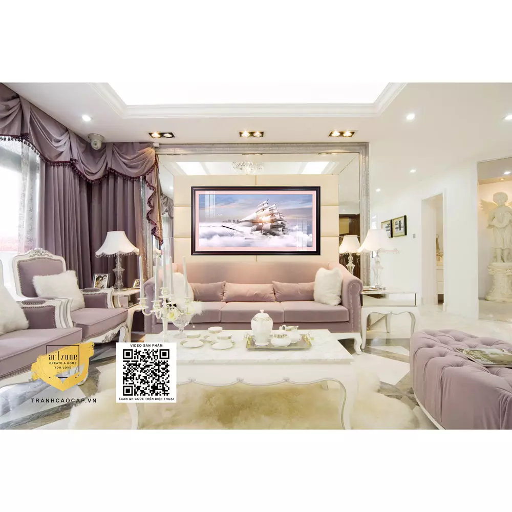 Chọn tranh phù hợp với phong cách nội thất