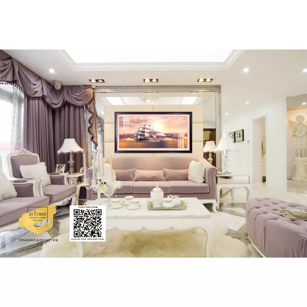 Chất liệu Mica tạo nên vẻ đẹp hiện đại và sang trọng