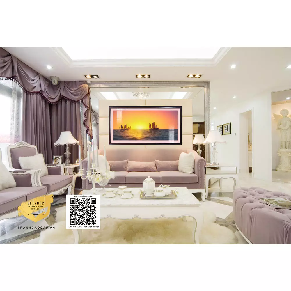 Tranh Thuận Buồm Mica 2 Tranh Thuận Buồm Mica 2