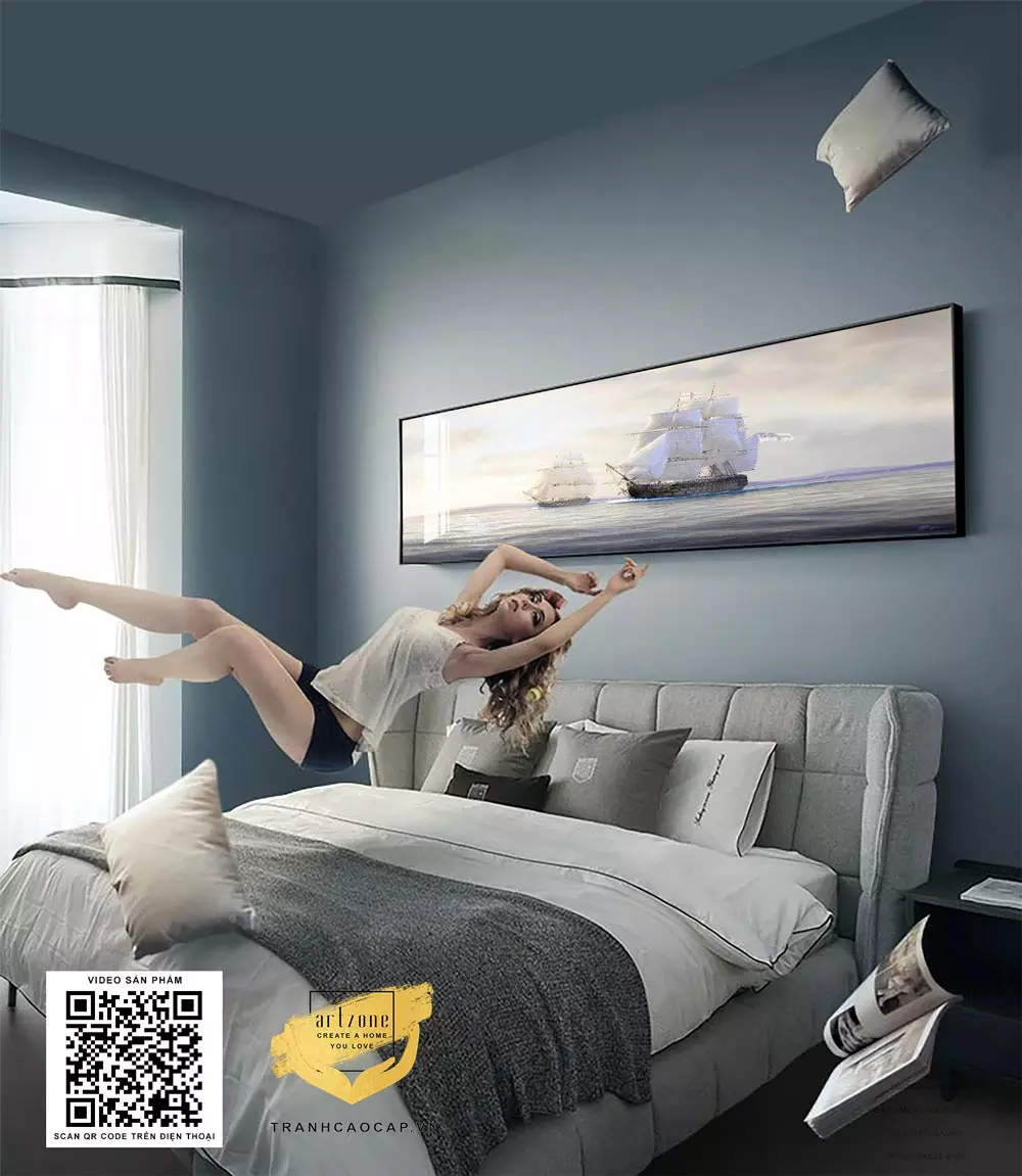 Lỗi chọn kích thước tranh không phù hợp