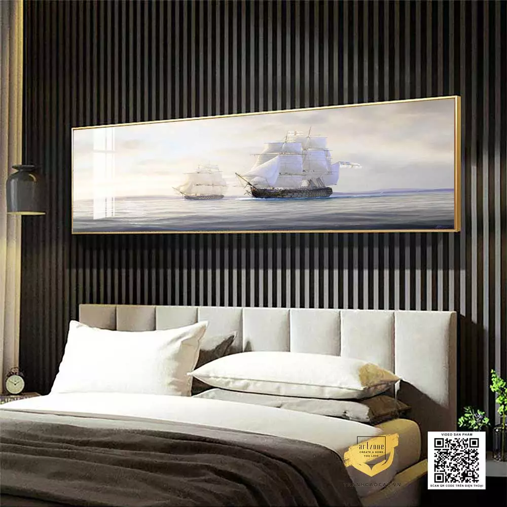 Chọn tranh phong cảnh cho phòng ngủ