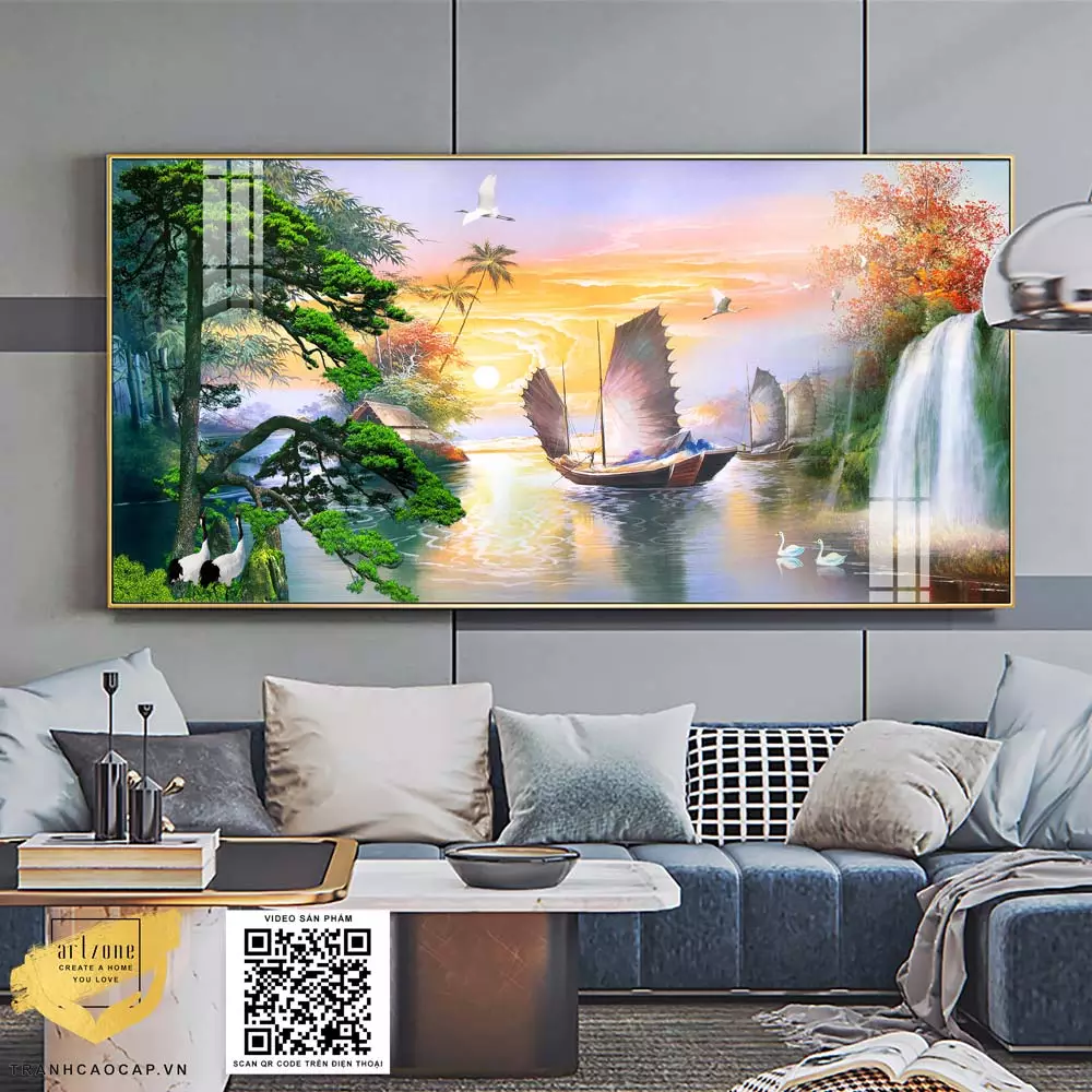 Tranh Thuận Buồm Mica AZ1-1188 Series