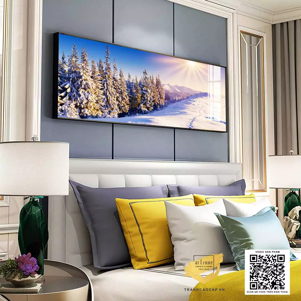 Sở hữu ngay bức tranh phong cảnh tuyệt đẹp cho phòng ngủ của bạn